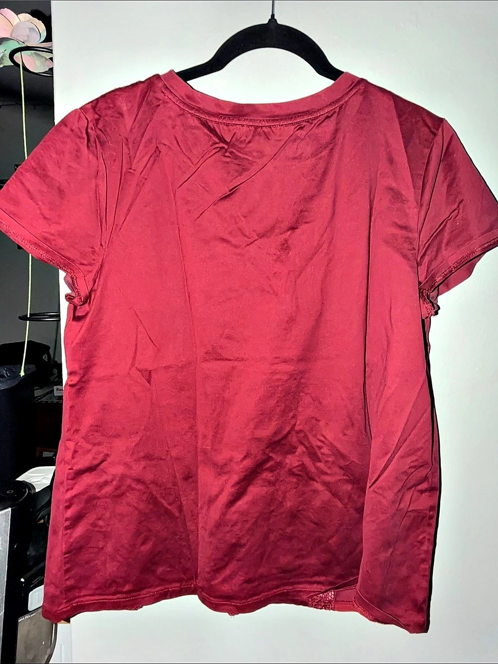 Express Embellished Ruffle Tee - Picture 4 of 4